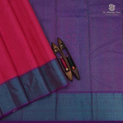 Cedar Brown Rich Cotton Saree SASC0024030 - Sri Aishwarya Sarees