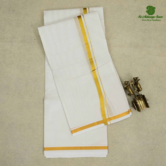 Dhoti 10*6 - Unbleached SASD0025236 - Image 1