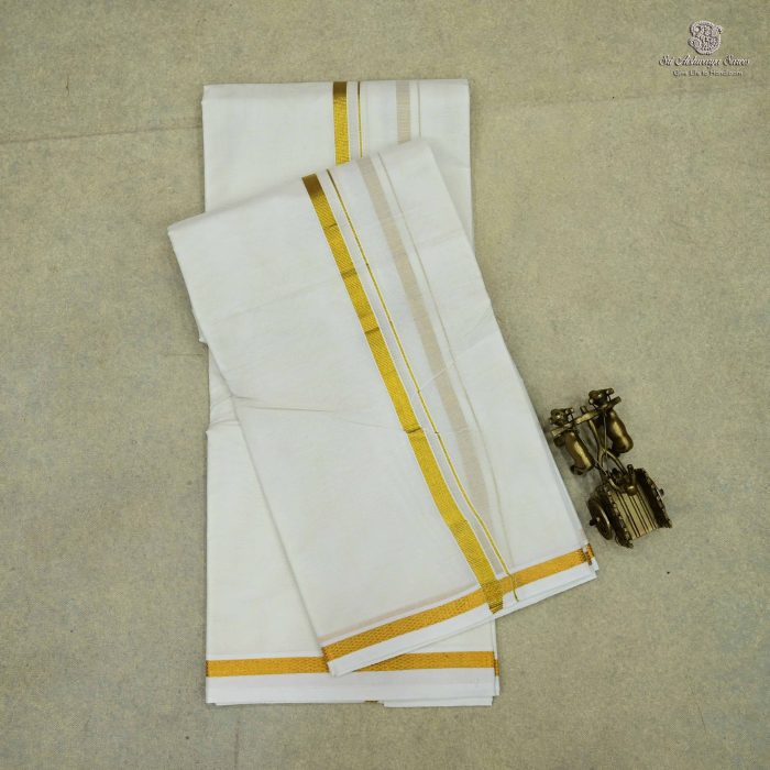Unbleached 10*6 Dhoti SASD0026877 - Image 1