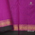 Pure Silk Sarees Purple SASPS0028458 - Image 4