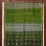 Tussar Saree Greenish Gray Color SASMT0028498 - Image 5