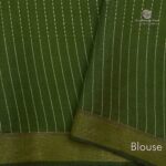 Tussar Saree Greenish Gray Color SASMT0028498 - Image 4