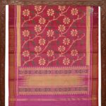 Pure Patola Silk Saree - Magenta Pink SASPS0028581 - Image 5