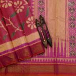 Pure Patola Silk Saree - Magenta Pink SASPS0028581