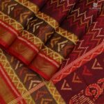 Pure Patola Silk Saree - Deep Maroon SASPS0028584 - Image 3
