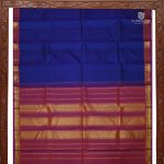 Pure Silk Sarees Royal Blue SASPS0028633 - Image 5