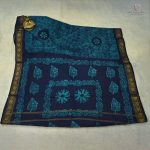 (10 Yards) Sungudi Cotton Saree Pine Green SASTC0029002