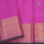 Pure Silk Sarees Rough Pink SASPS0029301 - Image 4