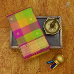 Pure Silk Sarees Multi color SASPS0029451 - Image 6