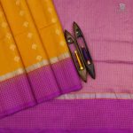 Soft Silk Saree Tangerine Color SASPSARC0029468