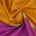 Soft Silk Saree Tangerine Color SASPSARC0029468 - Image 2