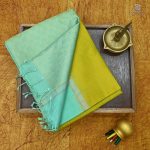Soft Silk Saree Lime Green SASPS0029471 - Image 6