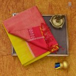 Soft Silk Saree Canary Yellow SASPSARC0029729 - Image 6
