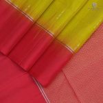 Soft Silk Saree Canary Yellow SASPSARC0029729 - Image 3