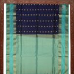Soft Silk Saree Dark Navy Blue SASPS0029750 - Image 5