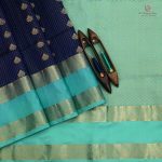 Soft Silk Saree Dark Navy Blue SASPS0029750