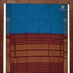 Peacock Blue - Semi Silk Cotton Sarees SASPC0030044 - Image 4