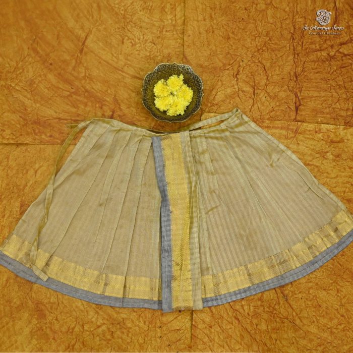 Amman Pavadai - Cream Colour - 11.5 Inch ( Height ) SASSPP30184 - Image 1