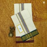 6 Muzham UnBleached Dhoti SASD0030281