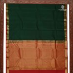 Pure Silk Sarees Dark Green SASPS0030316 - Image 5