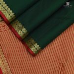 Pure Silk Sarees Dark Green SASPS0030316 - Image 3