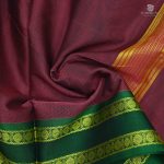 10 Yards Devendra sarees - Rouge Pink SASTDC0030388 - Image 2