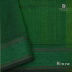 Silk Cotton Saree Lemon Yellow SAS0030444 - Image 4