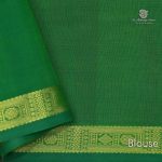Silk Cotton Saree Rust Orange Color SAS0030452 - Image 4