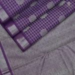 Pure Silk Sarees Dark Lavender SASPS0030524 - Image 3