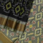 Pure Soft Silk Saree - Black SASPS0030661 - Image 3