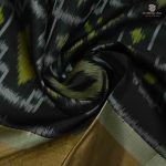 Pure Soft Silk Saree - Black SASPS0030661 - Image 2