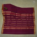 10 Yards Devendra sarees Plum Purple Color SASTDC0030674