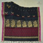 Rich Cotton Saree - Black SASC0030806