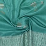 Fancy Saree Banaras - Turquoise SASFS0031164 - Image 2