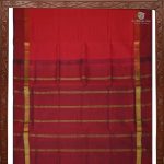 Silk Cotton Sarees Scarlet Red Color SAS0031216 - Image 5