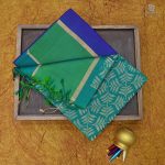 Pure Silk Sarees - Berry Blue SASPS0031229 - Image 6