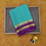 Mysore Silk Sarees - Sea Green SASMSS0031252 - Image 6
