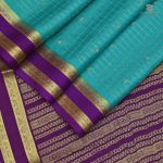 Mysore Silk Sarees - Sea Green SASMSS0031252 - Image 3
