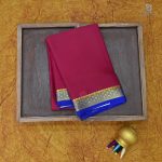Mysore Silk Sarees - Dark Raspberry Pink SASMSS0031258 - Image 6