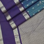 Pure Silk Sarees Peacock Green SASPS0031292 - Image 3