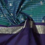 Pure Silk Sarees Peacock Green SASPS0031292 - Image 2