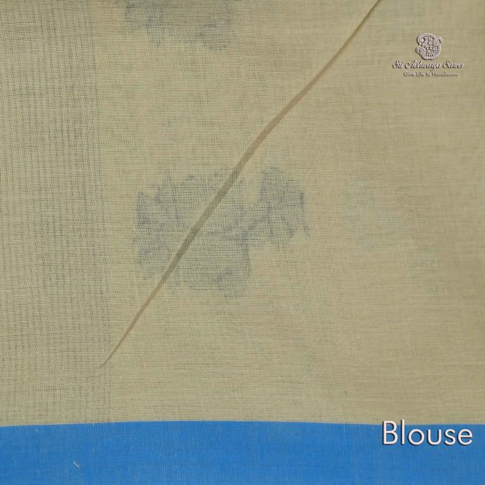 Khadi Cotton Sarees - Light Beige SASC0031439 - Image 3
