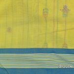 Khadi Cotton Sarees - Lemon yellow SASC0031440 - Image 3