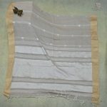 Khadi Cotton Sarees - Fossil Grey SASC0031451