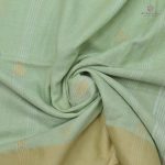 Khadi Cotton Sarees - Pastel Green SASC0031452 - Image 2