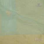 Khadi Cotton Sarees - Pastel Green SASC0031452 - Image 3