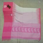 Khadi Cotton Sarees - Snow White SASC0031459