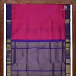 10 Yards Silk Cotton Sarees - Deep pink SAST0031478 - Image 4