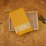 Pure Silk Sarees Mango yellow SASPS0031580 - Image 6