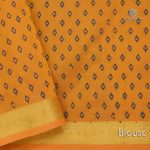 Silk Cotton Printed Sarees - Amethyst Purple SASSC0031652 - Image 4